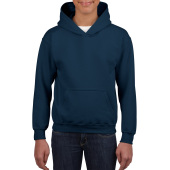 Gildan Sweater Hooded HeavyBlend for kids Navy XS