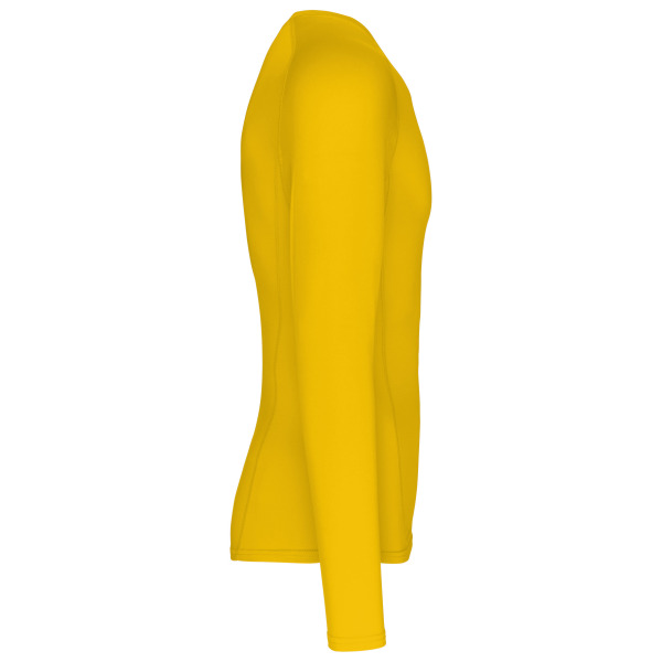 Thermo-t-shirt Lange Mouwen Sporty Yellow XXL