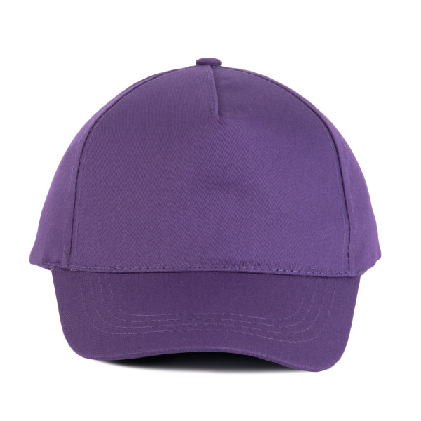 5-Panel-Kappe Baumwolle Purple One Size