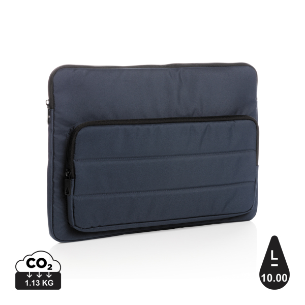 Impact AWARE™ RPET 15,6" laptophoes, donkerblauw