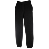 Classic Elasticated Cuff Jog Pants - Black - XL