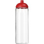 H2O Active® Vibe 850 ml sportfles met koepeldeksel - Transparant/Rood