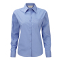 Ladies' LS Poplin Shirt - Corporate Blue - L (40)