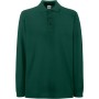 Premium Long Sleeve Polo (63-310-0) Forest Green S