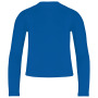 Kinder thermo t-shirt lange mouwen Sporty Royal Blue 8/10 jaar