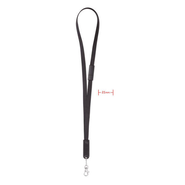 CABLEYARD - Lanyard with 3 in 1 cable