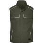 Workwear Softshell Light Vest - SOLID - - olive - 6XL