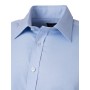 Men's Shirt Longsleeve Herringbone - light-blue - M