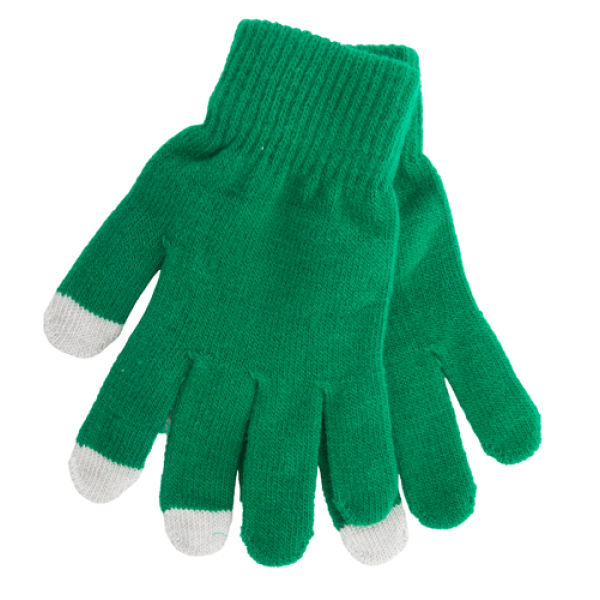 Actium touchscreen handschoen met speciale coating op 3 vingers