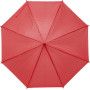 Polyester (170T) paraplu Ivanna rood