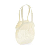 Organic Cotton Mesh Grocery Bag - Natural - One Size