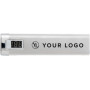 Aluminium powerbank Lukas zilver