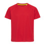 Stedman T-shirt Raglan Mesh Active-Dry SS for kids 1935c crimson red XL