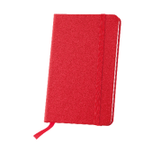 Notitieboekje A6 met elastiek en leeslint, 80 pagina`s Notitieboekje A6 met elastiek en leeslint, 80 pagina`s
