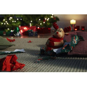 Kerstknuffel met deken custom/multicolor