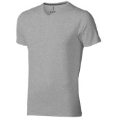 Kawartha biologisch heren t-shirt met korte mouwen - Grijs gemeleerd - XS