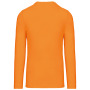 T-shirt ronde hals lange mouwen Orange 3XL