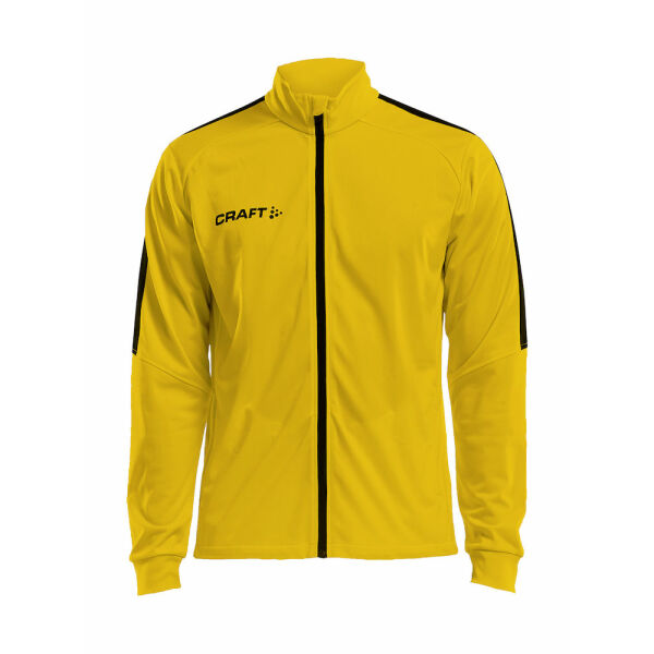 Craft Progress jacket jr yellow/black 122/128