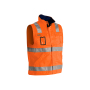 Werkvest. Ongevoerd High Vis