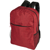Hoss 15" laptop rugzak 18L - Heather donker rood
