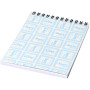 Desk-Mate® A6 spiraal notitieboek - Wit/Zwart - 80 pages