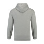 L&S Sweater Hooded grey heather S