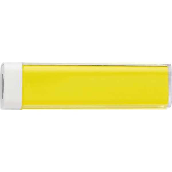 ABS power bank yellow
