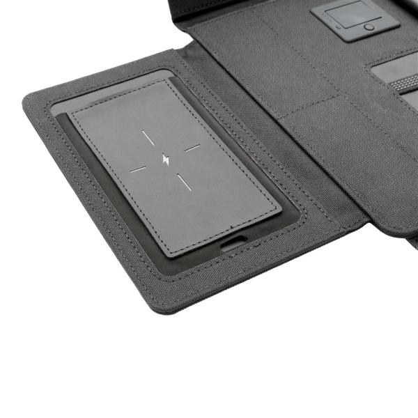 Kyoto 10” tablet portfolio met draadloze 4.000 mAh powerbank