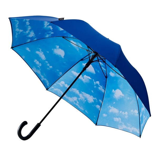 Grote paraplu 120 cm met opdruk
