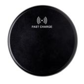 Wireless 10W fast charging pad, black