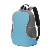 Fuji Basic Backpack - Light Blue/Dark Grey - One Size