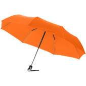 Alex 21,5" foldbar, fuldautomatisk paraply - Orange