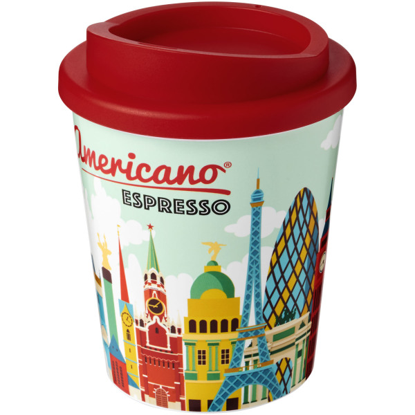Brite-Americano® Espresso 250 ml insulated tumbler - Red