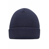 MB7500 Knitted Cap - dark-navy - one size