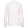 Damespilootoverhemd lange mouwen White XL