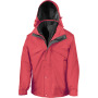 3-in-1 Zip And Clip Jacket Red / Black XL