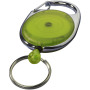Gerlos sleutelhanger en rollerclip - Lime