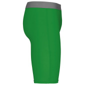Long base layer sports shorts Green S