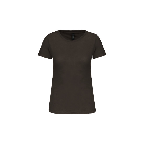 Dames-t-shirt BIO150 ronde hals Dark Khaki XS