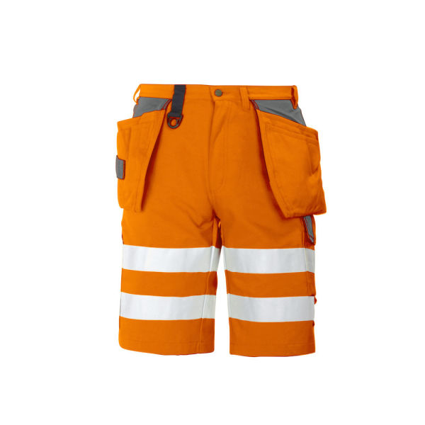 6503 Shorts HV Orange/Grey CL.2 62