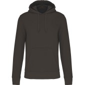 Ecologische herensweater met capuchon Dark Grey 5XL