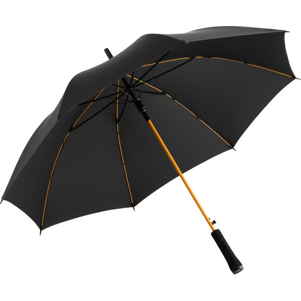 AC regular umbrella Colorline - black-orange