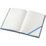 Travers hardcover notitieboek - Zwart/Blauw