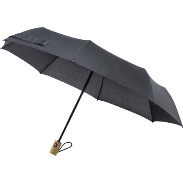 Pongee (190T) paraplu Elias zwart
