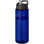 H2O Active® Eco Vibe 850 ml drinkfles met tuitdeksel - Blauw/Zwart