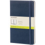 Classic L hardcover notitieboek - effen - Saffier blauw