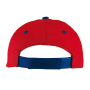 5 panel katoenen baseball cap CALIMERO blauw, rood