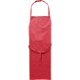 Katoenen (180gr/m²) keukenschort Misty rood