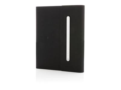 5.000 mAh power A5 notitieboek met draadloos opladen 5.000 mAh power A5 notitieboek met draadloos opladen
