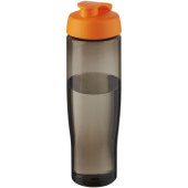 H2O Active® Eco Tempo 700 ml drikkeflaske med fliplåg - Orange/Trækul